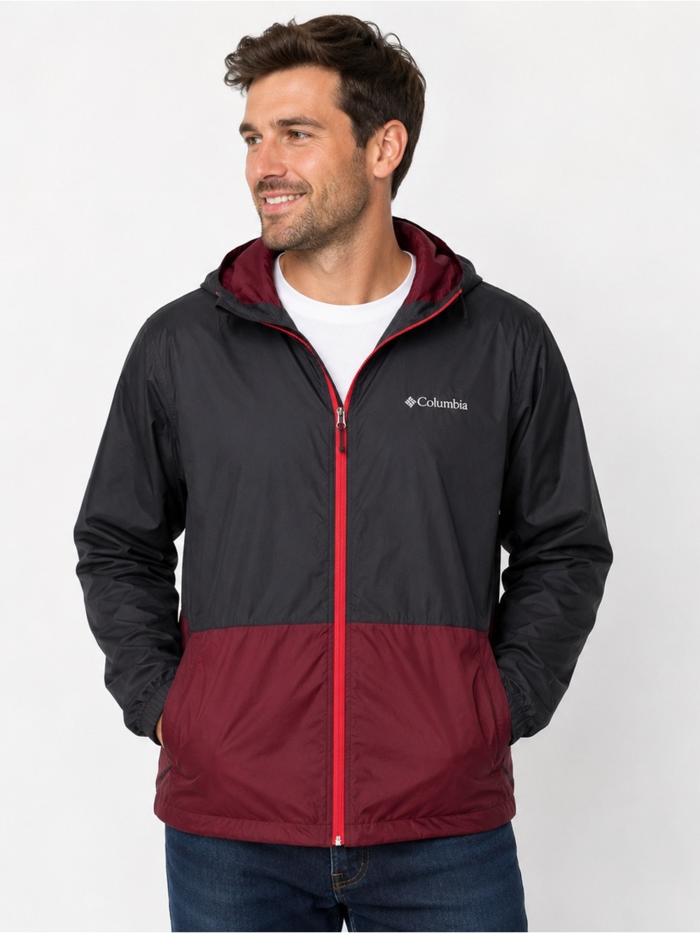 Columbia Men’s Packable Windbreaker Size XL
